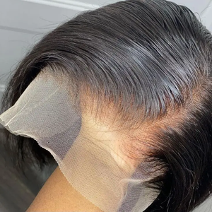 Prêt à Expédier Fermeture Frontale en Dentelle Transparente 4x4 5x5 Dentelle 13x4 <span class=keywords><strong>Film</strong></span> Frontal HD Fermeture en Dentelle Vendeur 100% Paquets de Cheveux Humains - Product Image 1