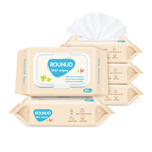 Toallitas Húmedas para Bebés de Marca Privada, Toallitas de Limpieza para Bebés Hechas en <span class=keywords><strong>China</strong></span>, Toallitas Húmedas para Bebés de Tela No Tejida para el Hogar - Product Image 1