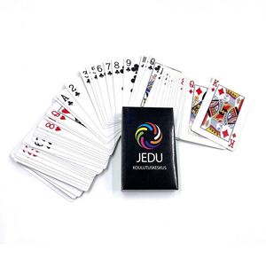 Tarjetas de Juego con Logotipo Personalizado OEM, Precio Económico, Tarjetas de Póker de Plástico para Publicidad, Tarjetas de Juego de Papel - Product Image 2