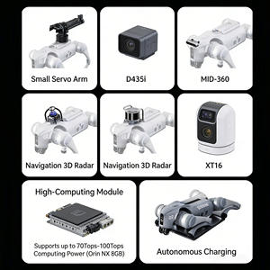 GO 2 AIR, Perro Robot Cuadrúpedo Inteligente, Mascota Robótica Programable <span class=keywords><strong>con</strong></span> IA <span class=keywords><strong>para</strong></span> Aprendizaje Interactivo, Investigación, Entretenimiento y Educación STEM - Product Image 2