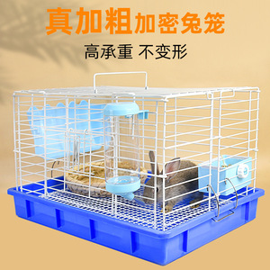 Pet Rabbit Cage Thickened Wire Secure Design Extra Large Space Indoor Outdoor Use Small Breed - Product Image 3