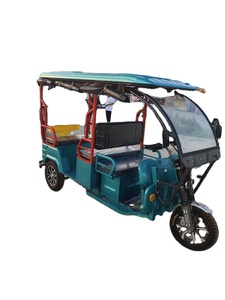 Triciclo Eléctrico de 3 Ruedas para Pasajeros con Techo ABS, 4 Asientos, Motor de 48/60 V y 1000 W, Alcance de 100 km - Product Image 4
