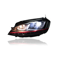Feux avant LED dynamiques KGKB pour VW Golf 7 MK7 2013-2017 – Amélioration et style haut de gamme
