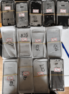Fournisseur <span class=keywords><strong>direct</strong></span> d'usine, vente en gros de pièces de téléphone portable d'origine, écran LCD, cadre intermédiaire pour Samsung, Huawei, Redmi, Infinix, Tecno, Itel - Product Image 5