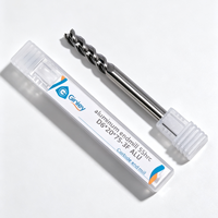 Fraise à queue en carbure de tungstène Ginley HRC55 3F, queue de 6 mm, coupe de 20 mm, longueur totale de 75 mm, grande capacité de coupe, anti-adhérence, pour aluminium, outil d'usinage CNC