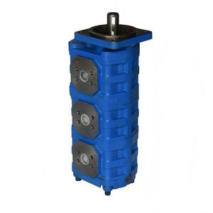 Pompe hydraulique à triple engrenage Huamao CBGJ2/2/2 CBGJ2100/2080/2063 pour engins de chantier, chargeuse sur pneus, Shandong, garantie 1 an - Product Image 1