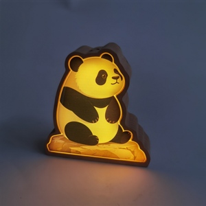 <span class=keywords><strong>Panda</strong></span> en bois <span class=keywords><strong>veilleuse</strong></span> capteur tactile Dimmable décoratif <span class=keywords><strong>veilleuse</strong></span> 3 étapes luminosité pépinière décor avec lumière pour chambre d'enfants - Product Image 1