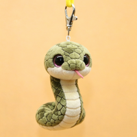 Porte-clés en peluche dragon bleu mignon personnalisé, forme 3D, jouet en peluche de dessin animé, attache mousqueton