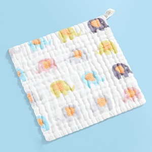Vente en gros Serviette à salive Mouchoir doux en gaze <span class=keywords><strong>de</strong></span> <span class=keywords><strong>coton</strong></span> absorbante Petites serviettes carrées <span class=keywords><strong>pour</strong></span> bébés - Product Image 4