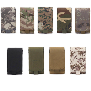 Sac à dos tactique en nylon imperméable Molle, sangle, pochette pour téléphone, porte-chargeur, ceinture d'équipement de défense personnelle pour la course à pied, 13x9x2cm - Product Image 2