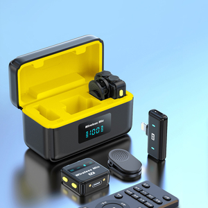 <span class=keywords><strong>2025</strong></span> Không Dây Lavalier <span class=keywords><strong>Microphone</strong></span> Giảm Tiếng Ồn Âm Thanh Video Ghi Âm <span class=keywords><strong>Microphone</strong></span> Cho Tiktok Phát Sóng Trực Tiếp Với Sạc Hộp - Product Image 5