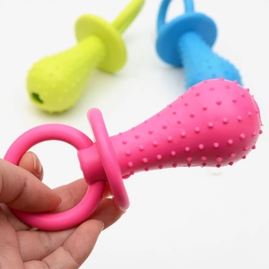 Juguete Masticable Ecológico para Perros, Colores Personalizados, Duradero, Limpia los Dientes, Alivia la Ansiedad, Juguetes de Hueso Pequeños con Forma de Tetina - Product Image 5