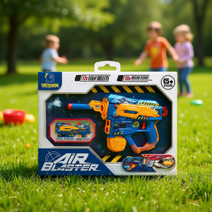 Triumax Air Blaster Soft Bullet Gun Tek-P23001 Manual 12 Bullets 5+ Age Boys Toy - Product Image 2