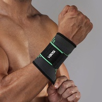 Soporte de Muñeca Deportivo Flexible y Ajustable VBOSi 0117A, de Nailon Ligero, para Hombres y Mujeres, para Bolos, Voleibol, Bádminton