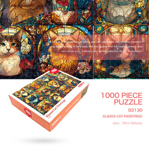 Rompecabezas Educativo Personalizado de 1000 Piezas, Papel, Madera, Plástico, 70x50cm, Juego DIY, Certificado EN71, Impreso, Muestra <span class=keywords><strong>Gratis</strong></span>, Set con Caja de Regalo - Product Image 6