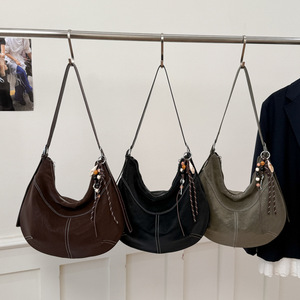<span class=keywords><strong>Sac</strong></span> bandoulière léger pour le quotidien, nouvelle collection <span class=keywords><strong>Printemps</strong></span> 2026, <span class=keywords><strong>sac</strong></span> à l'épaule décontracté rétro pour femme, <span class=keywords><strong>sac</strong></span> boulette pour femme - Product Image 6