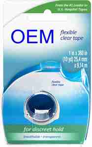 Cinta Adhesiva Transparente Flexible, Impermeable, para Uso Médico, Fija Apósitos y Tubos de Catéter - 1 pulgada x 10 yardas, 1 Rollo de Cinta - Product Image 2