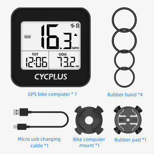 Venta Caliente de Velocímetro Digital al por Mayor, Ciclocomputador Inteligente <span class=keywords><strong>CYCPLUS</strong></span> G1, Computadora para Bicicleta de Montaña y Carretera, Pequeño GPS, Medidor Inteligente - Product Image 5