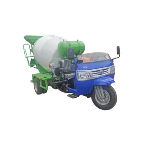 Động cơ diesel số lượng lớn tàu chở xi măng bán Trailer di động TRỘN BÊ TÔNG Tank để bán