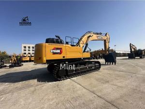 Excavadora sobre orugas Sany SY550H de alta calidad, máquina de construcción nueva y de gran venta con motor central y componentes PLC - Product Image 3