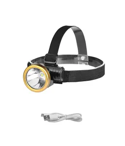 USB Rechargeable 150 Lumens Waterproof Flashlights Zoomable 3 Modes Motion Sensor Super HeadLamp