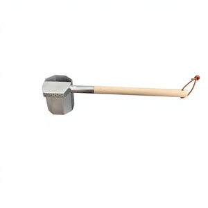 Espátula <span class=keywords><strong>de</strong></span> Acero Inoxidable <span class=keywords><strong>de</strong></span> Diseño Moderno para Sauna, con Mangos <span class=keywords><strong>de</strong></span> Madera, Tamaño Personalizado, para Accesorios <span class=keywords><strong>de</strong></span> Sauna - Product Image 3