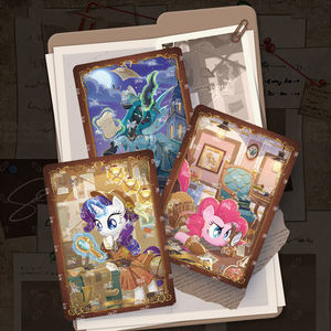 Tarjeta Coleccionable de Anime, Personaje de Dibujos Animados Original, My Little Pony, Moon Huiyue, Paquete Noveno, Amistad Eterna, Princesa - Product Image 3