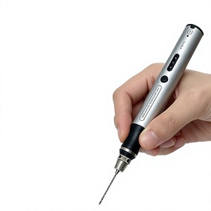 Portable <b>Nail</b> Drill Pen Shape 2.3mm Shank Brushless Motor 0-35000rpm USB Rechargeable Aluminum Body - Product Image 1