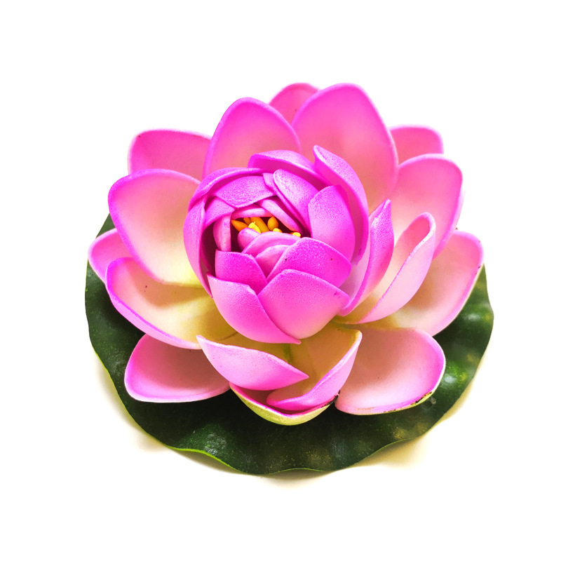 10cm half open purple