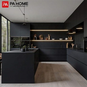 Pa พร้อมที่จะประกอบครบชุดในตู้ครัวสมาร์ทเกาะสีดำโมดูลาร์ - Product Image 4