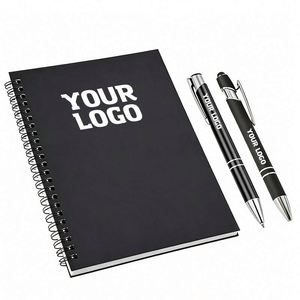 Hot Sale Customized Logo Printed Journal Spiral Notebook Wholesale Planner Paper Leaflet for Notetaking Custom Promotional Gifts - Product Image 1