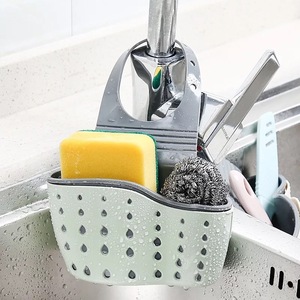 hot sale kitchen sinks draining shelves hanging basket sponge
