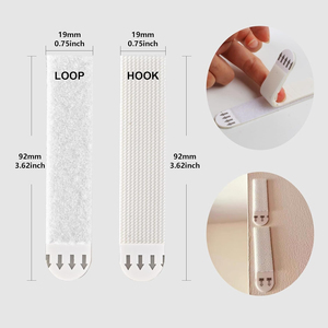 Large <b>Picture</b> Hanging Strips, Sticky Wall Hangers <b>for</b> <b>Pictures</b>, Nail-Free Damage-Free Adhesive Poster Strips <b>for</b> <b>Frame</b> Mounting - Product Image 2