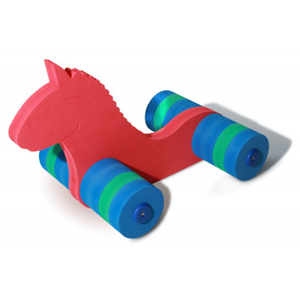 Uninflatable Rocking ngựa phòng chờ hồ chèo thuyền trẻ em trò chơi bên bãi biển Pad nổi Mat nước máy bay bơi nổi hồ bơi đồ chơi - Product Image 1