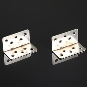 Équerre d'angle Fu Ying Lai 5 mm en acier laminé à froid zingué, support de fixation pour meubles en forme de L - Product Image 2