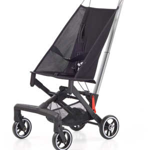 Portable pliant multifonctionnel haut paysage bébé poussette bidirectionnelle nouveau-né enfant traîneau avec panier en tissu - Product Image 1