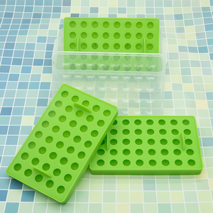 Dễ Dàng Phát Hành BPA Free 40 Khoang Nhỏ Vòng Whiskey Ice <span class=keywords><strong>Ball</strong></span> Maker Khuôn Vòng Tròn Nhỏ Tái Sử Dụng Sphere Ice Cube Khuôn Với <span class=keywords><strong>Container</strong></span> - Product Image 6