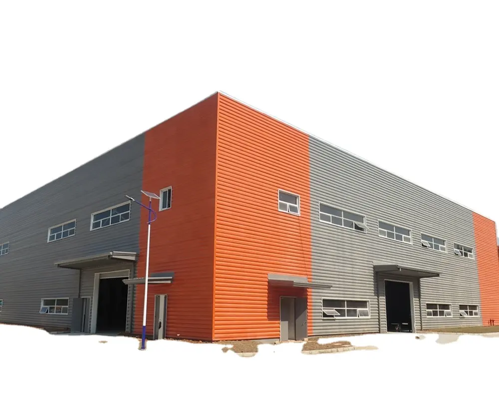 Prefab Metal Steel Structure Frame Industrial Warehouse Building