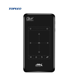 Zwei — mini projecteur T9 II <span class=keywords><strong>CPU</strong></span> <span class=keywords><strong>S905X</strong></span>, contrôle IR 4k, android, avec correction de Keystone de aiguisage d'écran - Product Image 1