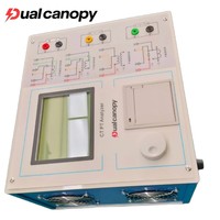 Probador de Características de Voltaje y Corriente Eléctricas de Doble Canopy, Analizador de Parámetros de Corriente y Frecuencia de Potencia HZHG-1