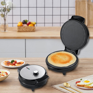 Mini máquina de <span class=keywords><strong>tortilla</strong></span> de cono de helado de comida ligera antiadherente para el hogar, moldes eléctricos para pasteles de calentamiento rápido de <span class=keywords><strong>doble</strong></span> cara ajustables - Product Image 3