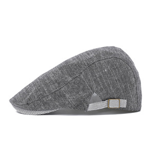 Men's Breathable Baseball Cap Solid Color Light Gray Denim Blue Beige Dark Gray Spring <b>Summer</b> Sun <b>Hat</b> - Product Image 4