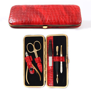 Ensemble de manucure et pédicure luxueux, 10 pièces, outils en acier inoxydable, coupe-ongles, 2026 - Product Image 3