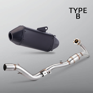 Sistema de Escape Completo para Motocicleta Todoterreno Crf300L Crf250 <span class=keywords><strong>Crf250rally</strong></span> Tubo de Escape Delantero Modificación de Silenciador - Product Image 4