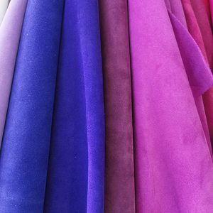 China Manufacture Solid Colours Velvet Soft <strong>Cow</strong> Split Skin Genuine <strong>Suede</strong> <strong>Leather</strong>