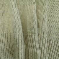 Großhandel Maßgeschneiderte Sommer Schulterfreie Ärmellose Einfarbige Knopf-Strickweste aus Acryl-Baumwolle für Damen