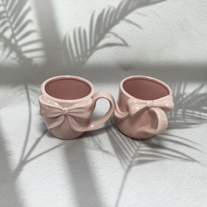 Nhà máy trực tiếp bán sáng tạo cung gốm cốc cà phê sang trọng sáng tạo cung Gốm cao vẻ đẹp cốc nước để sử dụng nhà - Product Image 1