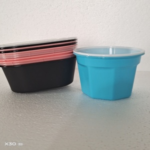 Hộp đóng gói, dùng một lần Vòng Takeaway với nắp 1250ml, Hộp Ăn Trưa thương mại, hộp thức ăn nhanh, nhựa cấp thực phẩm đóng gói bát - Product Image 5