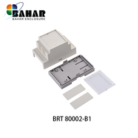 Boîtier de commande industriel BAHAR ENCLOSURE BRT 80002 avec matériau ABS ignifuge IP40, rail DIN, contacteur et PLC
