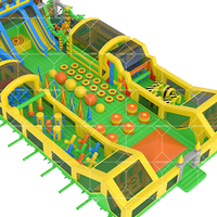 Fabricant d'équipement de fête foraine château de carnaval gonflable de saut d'intérieur pour les attractions de parcs d'attractions par Outdoor Fun
